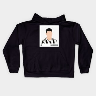 Álvaro Morata Minimalistic Camera Film Kids Hoodie